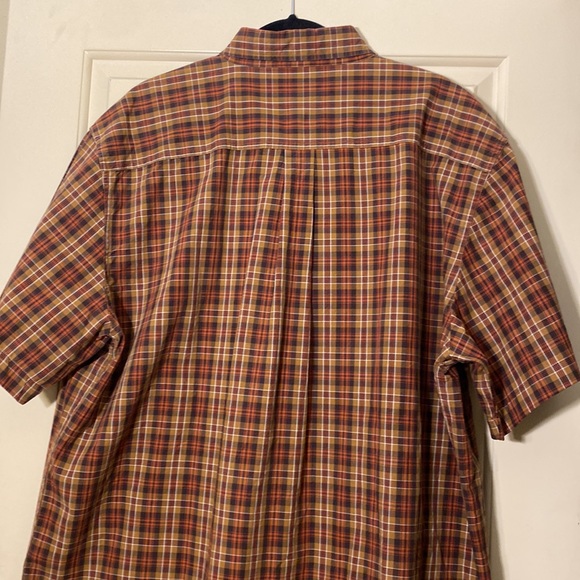 CARHARTT Shirt Men X large Rust Plaid
Short Sleeve Plaid‎ Button Up 100%
Cotton - Picture 6 of 12